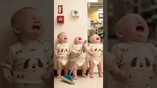 【Part1】Triplet Babies&rsquo; IKEA Adventure &mdash; Learning Safety and Responsibility