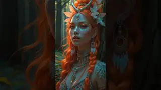 AI Art Showcase: #Stunning Images Generated by AI #aiart #shaman #forest
