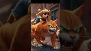 &ldquo;Chhoti Billi ne Puppy ko Bachaya! 🐱❤️🐶&rdquo;#aiseries #emotionalstory #story