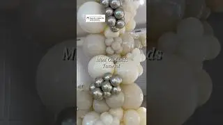 5&rdquo; mini garlands tutorial #balloons #balloondecoration #balloongarland #tuftex #tutorial #diy