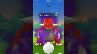 🤯Defeat giovanni & catch SHADOW GROUDON in pokemon go.