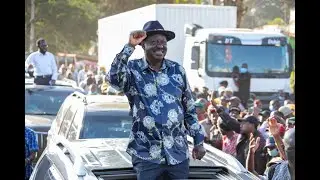 LIVE  EVENT: Azimio la Umoja rally in  Murang&aacute;
