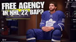 Is There New FREE AGENCY In NHL 22 Be A Pro?