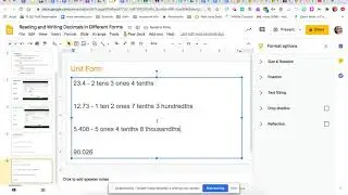 Unit Form