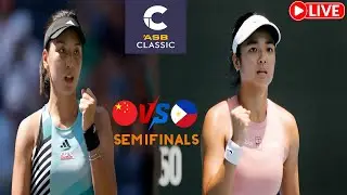 Alexandra Eala vs Xinyu Wang 2026 Auckland Open ASB Classi)  Semi-Final