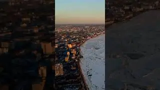 Город в ожидании ледохода🌅           #recommended #рекомендации #реки #сибирь #томск #travel #video