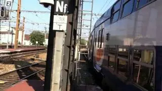 Arriv&eacute;e d'une UM z20900 IDF +z20800 transilienne en gare de versailles chantiers