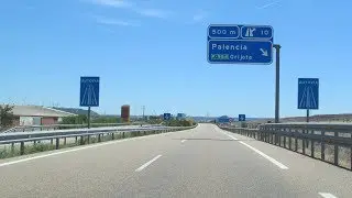 Spain: A-65 around Palencia
