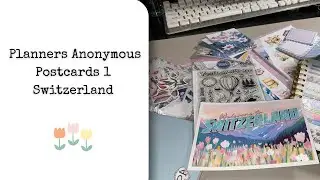 Planners Anonymous Post Cards 1 || Switzerland || Subscription Box