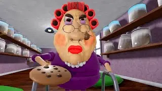 FAST ESCAPE EVIL GRANDMA! (FIRST PERSON OBBY) #roblox