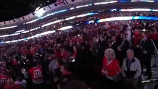 360&deg; Chicago Blackhawks Star Spangled Banner at the 2016-7 Home Opener
