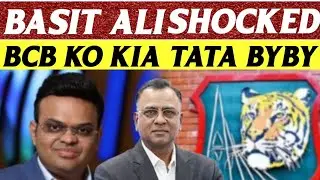 Icc ne kia bangldesh ko by by|Basit ali on icc reject bcb for wc 2026|Pak media reaction