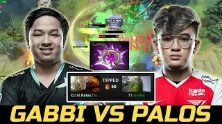 T1 VS EXECRATION CARRY BATTLE - GABBI VS PALOS DOTA 2
