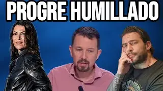 HUMILLACI&Oacute;N A PROGRE EN DIRECTO / MACARENA OLONA HUNDE A PABLO IGLESIAS EN DIRECTO