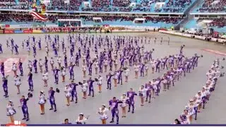 Caporales SAN VALENTIN 2025 🎺 ESTADIO DE UNA 🎶 Virgen de Candelaria🎶 PUNO PERU en VIVO