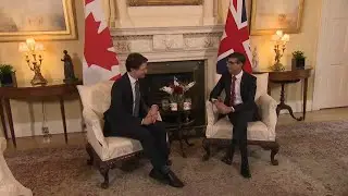 PM Justin Trudeau meets with British PM Rishi Sunak in London &ndash; May 6, 2023