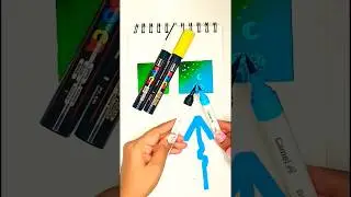 Brush Pens Drawing Hacks #brushpen #brushpencolour #howto #brushpentutorial #brushpendrawing