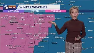 Winter weather warning issued for parts of Arkansas