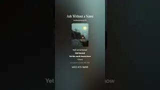 Ash Without a Name