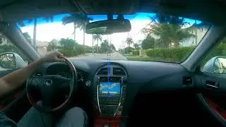 2007 Lexus ES 350 POV drive 4k