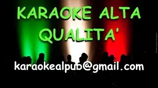 Massimo Ranieri   Perdere l'amore  KARAOKE ALTA QUALITA'