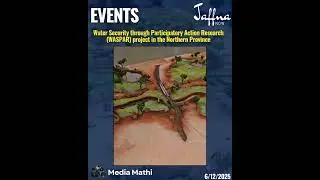 Water Security through Participatory Action Research project - Jaffna Event