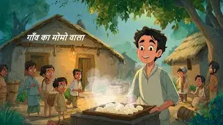 गाँव का मोमो वाला | Gaon Ka Momo Wala | 2d Cartoon Story | Hindi Story | The Animated Hub |