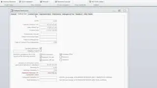 05 01 Valuation Contract Particulars