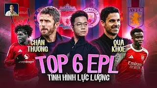 THE LOCKER ROOM | LỰC LƯỢNG 6 ĐỘI TOP ĐẦU PREMIER LEAGUE: AI DỒI DÀO NHẤT? AI SỨT MẺ NHẤT?