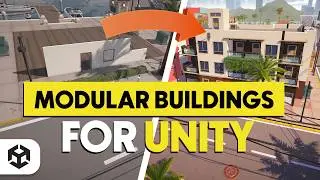 Modular Buildings in Unity (Tutorial) by #syntystudios