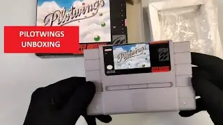 3. Pilotwings - 1991 Super Nintendo - Unboxing/CIB Guide