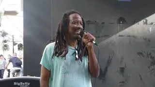MANCHESTER HAS TALENT - ON THE STREETS.   BYERA BUSKING IN MARKET STREET    15/09/2023