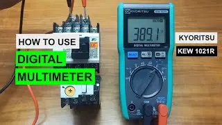 HOW TO USE A DIGITAL MULTIMETER | KYORITSU KEW 1021R