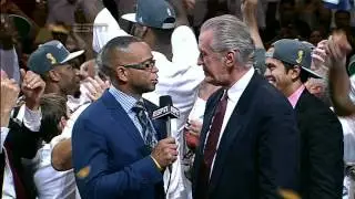 The 2012 NBA Championship Trophy Presentation: The Heat are Champions!