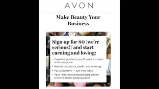 How To Earn Money Selling Avon