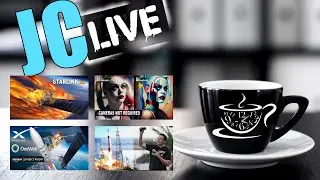 JC LIVE Hangout - Starlink V2 Mini Deorbit + Генераторы искусственного интеллекта + Starlink Direct To Phone