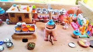 How To Cook Miniature Parfect Bangla Lovers 🧺yummy Miniature Mutton Curry +fish Curry Recipe