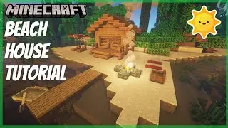 MINECRAFT: Руководство по пляжному домику/коттеджу!