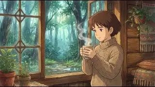 A Quiet Morning After the Rain | Slow Living in a Forest Cottage | Ghibli Haven ASMR