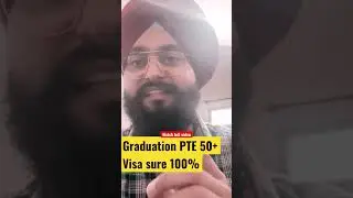 After Graduating PTE 50+ Scores Visa surety #australia #newzealand #pte