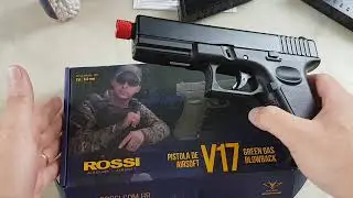 Airsoft - Glock V17 Vigor/Rossi GBB 6mm - E&G Comércio