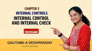 Internal Control and Internal Check