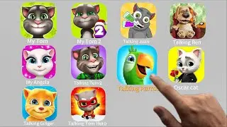 My Tom,My Tom 2,Talking Juan,Talking Ben,My Angela,Talking Tom2,Talking Parrot,Oscar Cat,Ginger,Hero