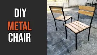 How to Build a Minimalist Metal Chair |Modern Minimalist Metal Chair Ideas