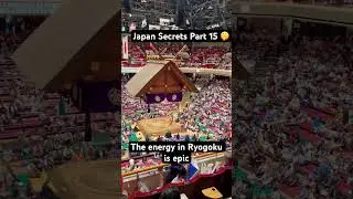 Japan Secrets Part 15: Inside the Sumo World Champs 🏆🎌 #Shorts