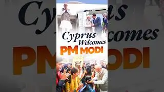 PM Modi received a warm welcome in Cyprus | #shorts