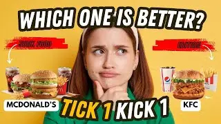 Tick 1 Kick 1 :-  Junk Food Edition 🍔🍟!!