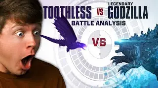 Reacting to GODZILLA vs TOOTHLESS! (Battle Analysis)