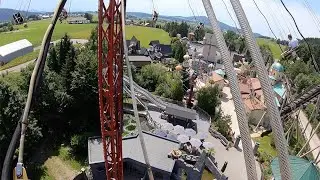 Flyrosaurus - onride | Fantasiana Erlebnispark Stra&szlig;walchen 2025