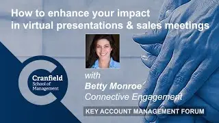 How to enhance your impact in virtual presentations and sales meetings